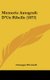 Memorie Autografe D'Un Ribelle (1873) (English, Italian, Hardcover): Giuseppe Ricciardi