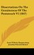Dissertations on the Genuineness of the Pentateuch V2 (1847) (Hardcover): Ernst Wilhelm Hengstenberg