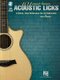 101 Must-Know Acoustic Licks - A Quick, Easy Reference for All Guitarists (Paperback): Wolf Marshall
