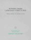 Sonora Yaqui Language Structures (Paperback): John M. Dedrick, Eugene H Casad