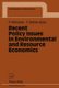 Recent Policy Issues in Environmental and Resource Economics (Paperback, Softcover reprint of the original 1st ed. 1998): Peter...