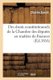 Des Droits Constitutionnels de la Chambre Des Deputes En Matiere de Finances (French, Paperback): Charles Ganilh