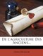 De L'agriculture Des Anciens... (French, Paperback): Adam Dickson