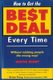 How to Get the Best Deal Every Time (Paperback, 2022 ed.): Wayne Berry