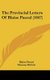 The Provincial Letters Of Blaise Pascal (1847) (Hardcover): Blaise Pascal