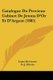 Catalogue Du Precieux Cabinet De Jetons D'Or Et D'Argent (1885) (French, Paperback): Louis De Coster, J. Olivier