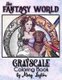 The Fantasy World - Grayscale Coloring Book (Paperback): Mary Layton