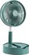 RazTech Foldable/Extendable Pedestal Fan with Bluetooth Speaker (Green): 
