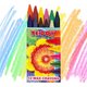 Teddy Wax Crayons B12-(Unlabelled-Flower Box): 