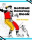 Softball Coloring Book (Paperback): Kid Kongo