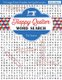 Happy Quilter Word Search - 72 Large-Print Puzzles for Quilt Lovers (Paperback, Volume 1): Pat Yamin