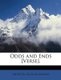 Odds and Ends [Verse]. (Paperback): Augusta Eliza Marshall