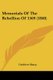 Memorials Of The Rebellion Of 1569 (1840) (Paperback): Cuthbert Sharp