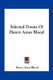 Selected Poems of Henry Ames Blood (Paperback): Henry Ames Blood