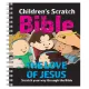 The Love of Jesus Children's Scratch Bible (Spiral bound): Jacob Vium-Olesen