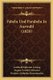 Fabeln Und Parabeln In Auswahl (1820) (German, Paperback): Gotthold Ephraim Lessing, August Gottlieb Meissner, Frederic...