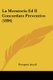 La Moratoria Ed Il Concordato Preventivo (1896) (Italian, Paperback): Prospero Ascoli