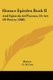 Horace Epistles Book II - And Epistola Ad Pisones, Or Art Of Poetry (1880) (Paperback): Horace, G.W. Cox