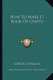 How to Make It Book of Crafts (Paperback): Curtiss Sprague