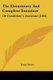 The Elementary And Complete Examiner - Or Candidate's Assistant (1864) (Paperback): Isaac Stone