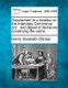 Supplement to a treatise on the Interstate Commerce Act - and digest of decisions construing the same. (Paperback): Henry...