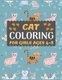 Cat Coloring Book for Girls Ages 4-8 - Cat coloring book for kids & toddlers -Cat coloring books for preschooler-coloring book...