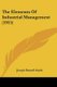 The Elements Of Industrial Management (1915) (Paperback): Joseph Russell Smith