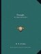 Thought - It's Origin and Control (Paperback): D.N. Dunlop