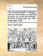 The Commonwealth in Danger; With an Introduction, Containing Remarks on Some Late Writings of Arthur Young, Esq. by John...