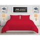 Simply Sleep - Everyday Collection Duvet Cover Set - Plain - 90GSM - True Red - Three Quarter - 06 Pc Pack: 