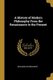 A History of Modern Philosophy From the Renaissance to the Present (Paperback): Benjamin Chapman Burt