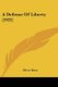 A Defense Of Liberty (1921) (Paperback): Oliver Brett