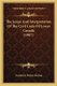 The Scope And Interpretation Of The Civil Code Of Lower Canada (1907) (Paperback): Frederick Parker Walton