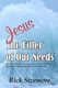 Jesus - The Filler of Our Needs (Paperback): Rick Sizemore