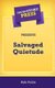 Short Story Press Presents Salvaged Quietude (Paperback): Ruth Pettite