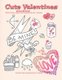 Cute Valentines doodles valentines day coloring books for adults - Doodle coloring books for adults (Paperback): Colored Dreams