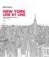 New York, Line by Line - From Broadway to the Battery (Hardcover): Robinson