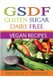 Gluten Sugar Dairy Free Vegan (Paperback): Michelle Deberge