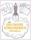 Das grosse Vorschulbuch fur Finnja, ab 5 Jahre, Schwungubungen, Buchstaben und Zahlen schreiben lernen, Malen nach Zahlen und...