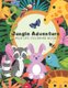 Jungle Adventure Wild Life Coloring Book - With large pictures and animal names! (Paperback): Rainbow Creations