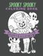 Halloween Coloring Book - For Ages 2-4 4-8 - 50 Unique Drawings for Children and Kindergartens with One Sided Sheets / Pages...