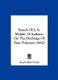 Speech of J. A. Wright, of Indiana - On the Discharge of State Prisoners (1862) (Hardcover): Joseph Albert Wright