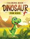 Dinosaur Coloring Book (Paperback): Harper Hall