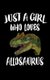 Just A Girl Who Loves Allosaurus - Animal Nature Collection (Paperback): Marko Marcus