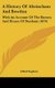 A History Of Altrincham And Bowdon - With An Account Of The Barony And House Of Dunham (1879) (Hardcover): Alfred Ingham