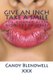 Give an Inch Take a Smile - The Village Girls Need Extra Help! (Paperback): Candy Blendwell XXX