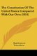 The Constitution Of The United States Compared With Our Own (1854) (Paperback): Hugh Seymour Tremenheere