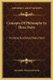 Concepts Of Philosophy In Three Parts - Analysis, Synthesis, Deductions (Hardcover): Alexander Thomas Ormond