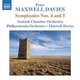 Various Artists - Peter Maxwell Davies: Symphonies Nos. 4 and 5 (CD): Peter Maxwell Davies, Scottish Chamber Orchestra,...