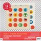 Petit Collage 12-in-1 Matching Wooden Memory Game (Toy): Petit Collage